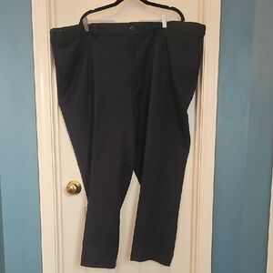 Elegant Men's Dark Blue Dress Pants